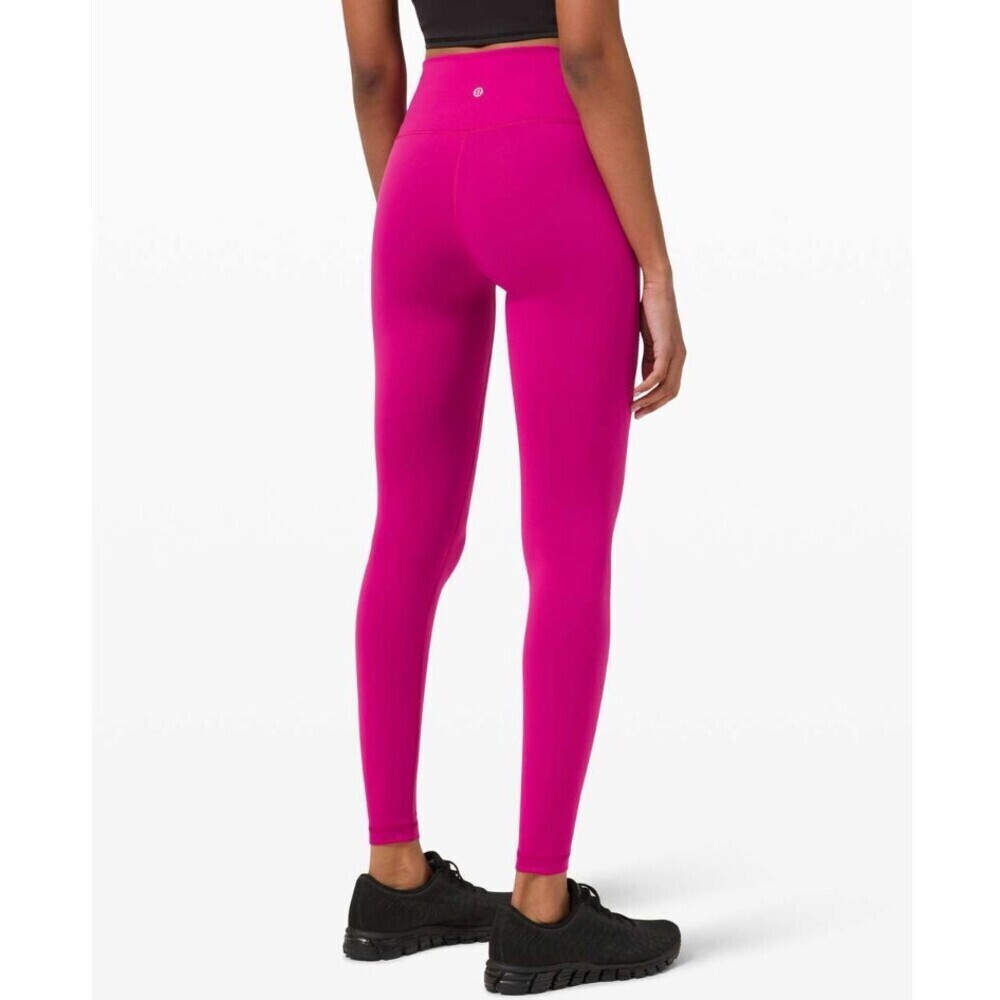 Lululemon Wunder Train High-Rise Tight 28" Ripened Raspberry Size 4 - Picture 2 of 8